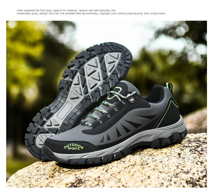 Men’s Waterproof Hiking Boots – Lightweight Non-Slip Outdoor Shoes