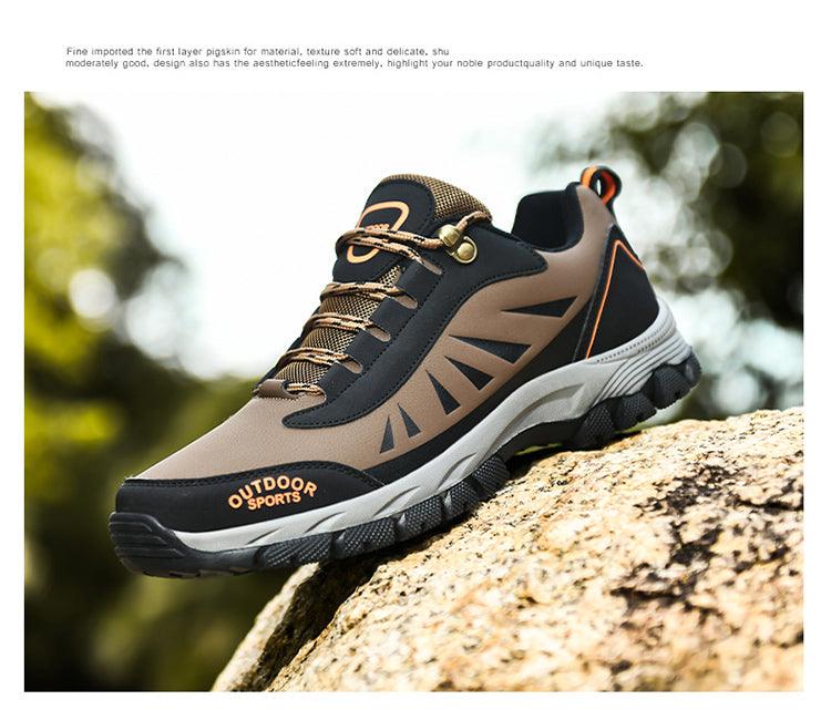 Men’s Waterproof Hiking Boots – Lightweight Non-Slip Outdoor Shoes