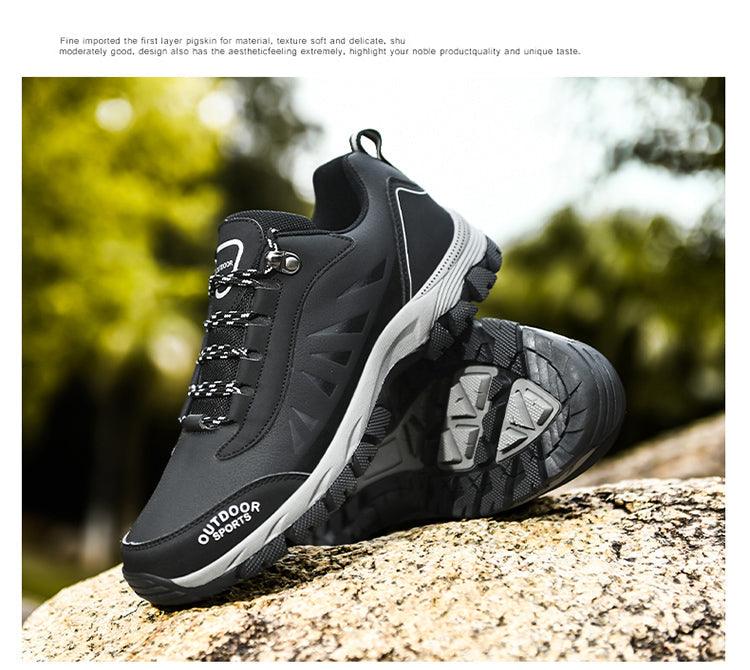 Men’s Waterproof Hiking Boots – Lightweight Non-Slip Outdoor Shoes