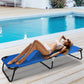 Outdoor Folding Camping Bed for Sleeping Hiking Travel-Black