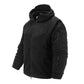 Men’s Tactical Fleece Jacket – Hooded Lightweight Thermal Coat
