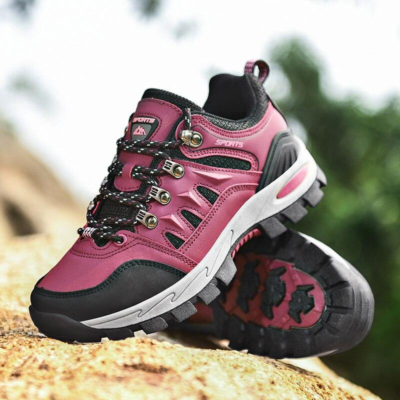 Men’s Waterproof Hiking Boots – Non-Slip Winter Outdoor Shoes