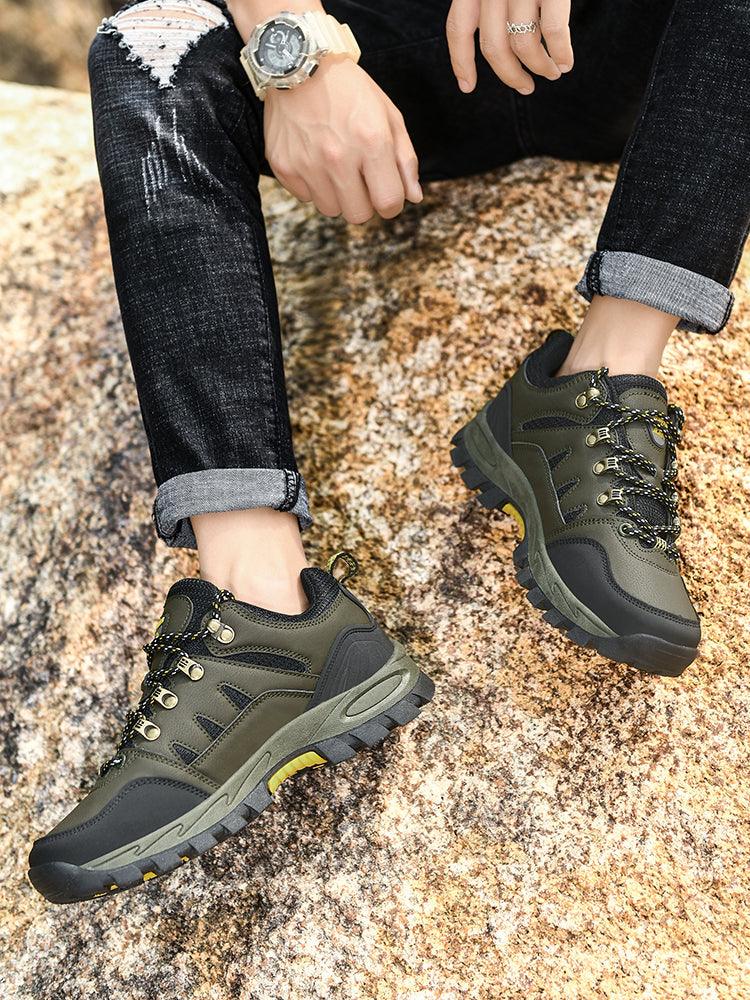 Men’s Waterproof Hiking Boots – Non-Slip Winter Outdoor Shoes