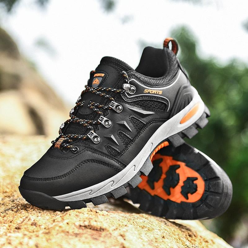 Men’s Waterproof Hiking Boots – Non-Slip Winter Outdoor Shoes