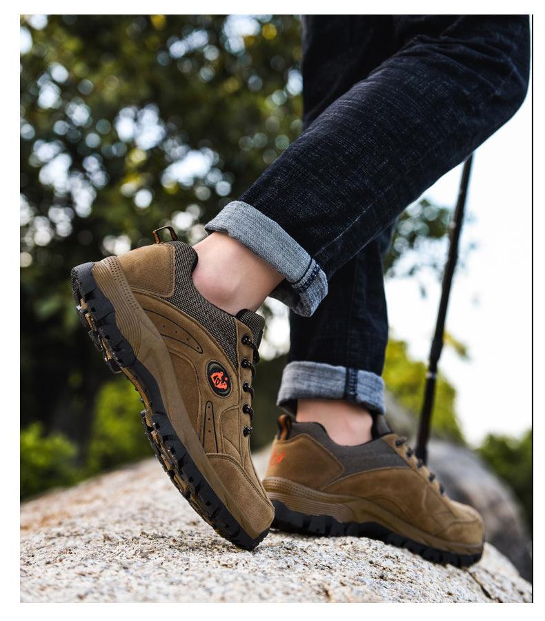 Winter Couple Outdoor Hiking Shoes Warm Lightweight Non Slip Sneakers