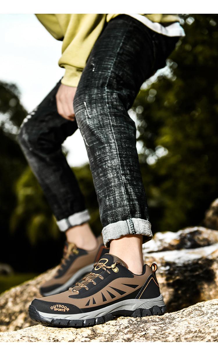 Men’s Waterproof Hiking Boots – Lightweight Non-Slip Outdoor Shoes
