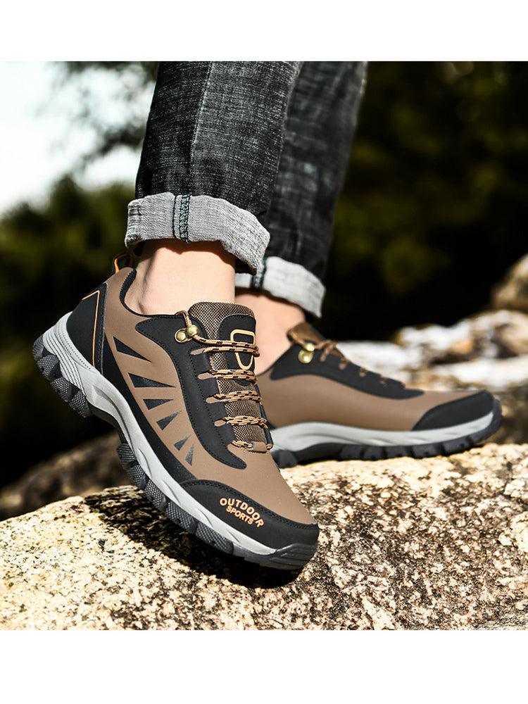 Men’s Waterproof Hiking Boots – Lightweight Non-Slip Outdoor Shoes