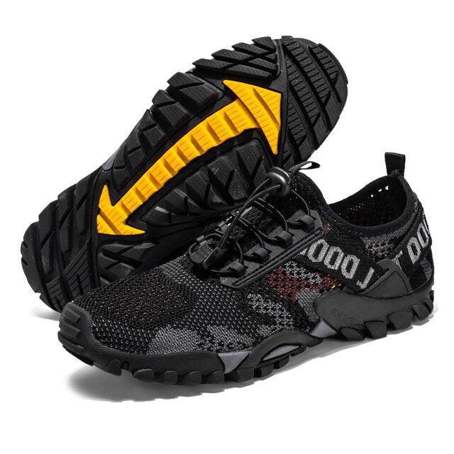 Quick Dry Men's Water Shoes Slip On Barefoot Beach Sneakers