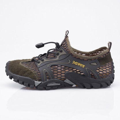 Quick Dry Men's Water Shoes Slip On Barefoot Beach Sneakers