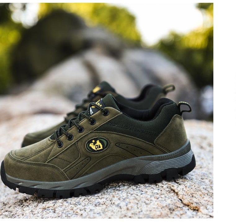 Winter Couple Outdoor Hiking Shoes Warm Lightweight Non Slip Sneakers
